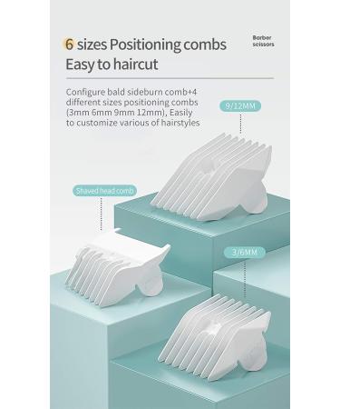 YRY Smart Vacuum Baby Hair Clipper - Waterproof Haircut Kit for Baby, Child, Adult - White - Buy Online on GoSupps.com