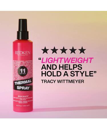 Redken Thermal Spray 11 Low Hold - Smoothing Holding Spray for All Hair Types - 8.5 Fl Oz - Buy Online on GoSupps.com