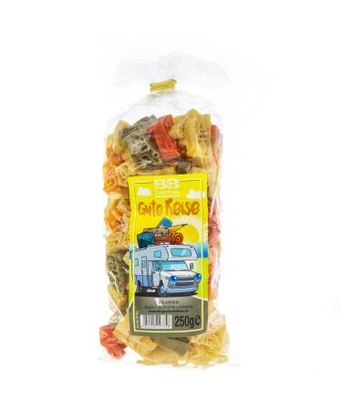 Bull & Bear colorful camper pasta 250g motif pasta made from durum wheat semolina handmade in German factory pasta gift