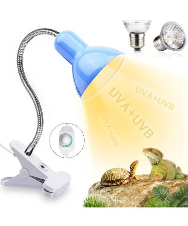 Shengruili turtle heat lamp 25W 50W heat lamp turtles reptiles lamp terrarium heat lamp for turtles terrarium reptiles terrarium heat lamp C-blue