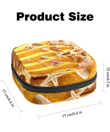 Buy Women's Bonds Storage Bags - Portable Period Kit in Yellow Sand | Stylish & Functional Feminine Product Holder - Buy Online on GoSupps.com