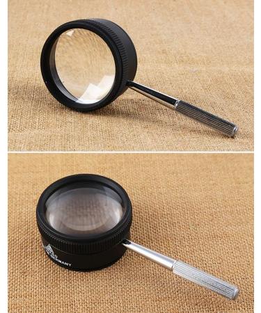 Magnifying Glass Multipurpose Portable Magnifier Identification Reading 35 Times The Optical White Glass Lens Handheld 30 Times Reading Made in China - Buy Online on GoSupps.com