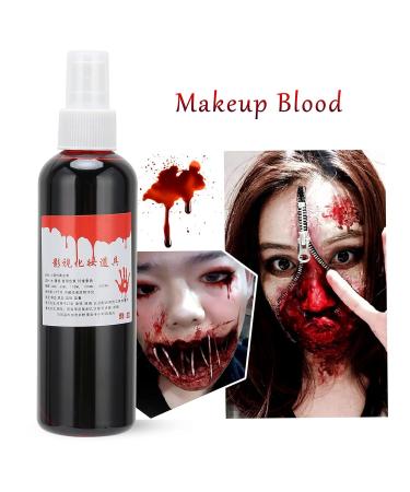 Buy Halloween Makeup Blood 200ml | Perfect for Haunted House Horror Scenes - International Shipping Available - Buy Online on GoSupps.com