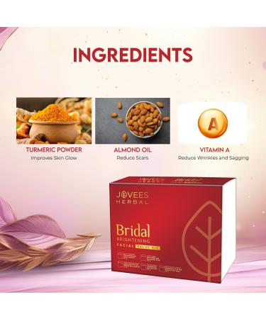 Jovees Herbals Bridal Brightening Facial Value Kit - Enhance Your Glow | International Shipping Available - Buy Online on GoSupps.com