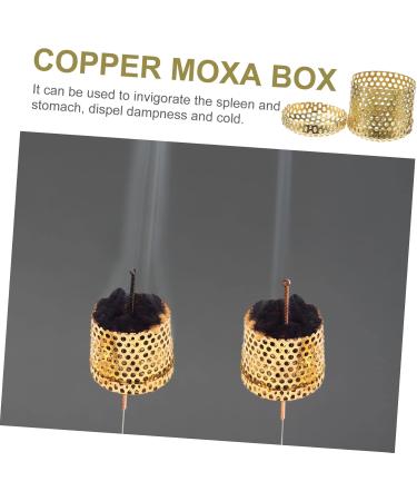 Frcolor 10-Piece Copper Moxa Tool Set | Smoke-Free Moxibustion Boxes & Health Wellness Solutions - International Shipping - Buy Online on GoSupps.com