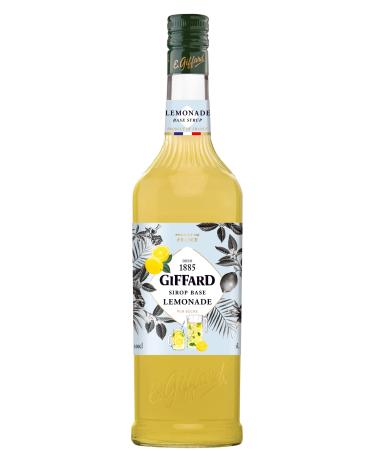Giffard - Lemonade Base Syrup - For Lemonade - Recipe and Made in France - Refreshing and Gourmet - 1 Litre