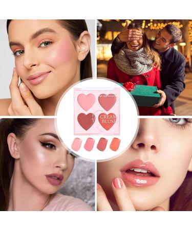 Palette de Fard Joues Maquillage Palette Blush Contour Et Lumi re | Maquillage R sistant aux Traces pour v nements Voyage et Mariage - Cosm tiques Beaut  - Buy Online on GoSupps.com