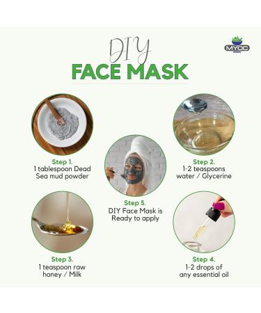 Dead Sea Mud Powder 227g | Cosmetic Grade for Skin & Hair Care | DIY Face Scrub & Hair Masks - Buy Online on GoSupps.com