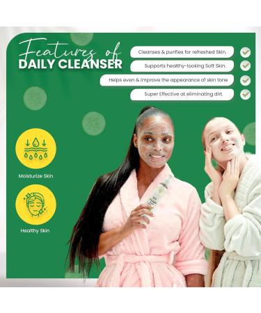 Buy Cucumber Hydrating Gel Foaming Facial Cleanser | Niacinamide | Fragrance Sulfate & Paraben Free | Acne-Prone & Sensitive Skin Care | International Shipping Available - Buy Online on GoSupps.com