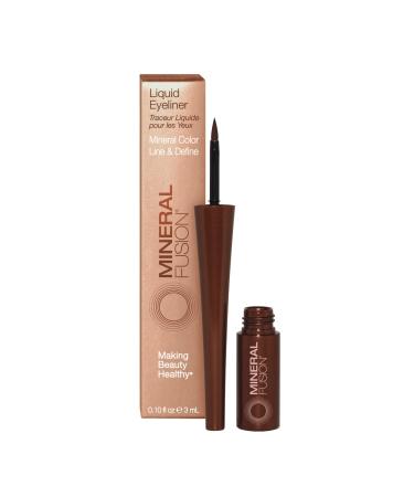 Mineral Fusion Liquid Eyeliner, Valley, 0.1 Ounce (Packaging May Vary)