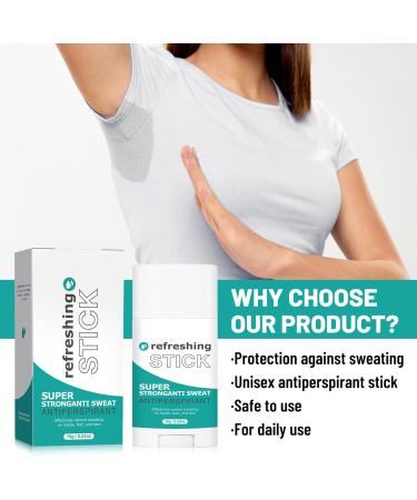  Generisch Achsel Anti-Perspirant Balm for Men and Women Underarm Sweat Proof 15g Fragrance Solution to Against Sweat for Freshness and Safety - Buy Online on GoSupps.com