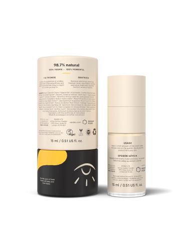 Resibo Natural Eye Cream | Anti-Wrinkle & Moisturizing Formula with Hyaluronic Acid - 15ml | International Shipping - Buy Online on GoSupps.com