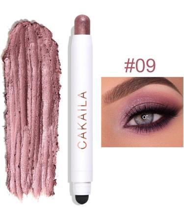 Eyeshadow Stick - Plaster Double-end Eyeshadow Sticks for Eyes | Stick Crayon Automatic Rotating Design for Base Contouring Smoky Eyes - Buy Online on GoSupps.com