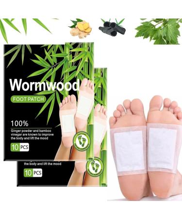 Detoxification plaster feet detox foot pavement detoxification natural footpads pavement 20 pieces deep cleaning foot pads for removal of toxins promote blood circulation improve sleep