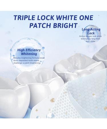 28 Tooth Whitening Strips - Effective Stain Removal & Enamel Safe Mint Taste | Fast Teeth Bleaching for a Bright Smile - Buy Online on GoSupps.com