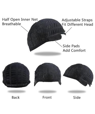 LINGHANG Short Black Bob Wig with Bangs - Natural Looking Heat Resistant Synthetic Wig for Women - Perfect for Halloween and Parties - Buy Online on GoSupps.com