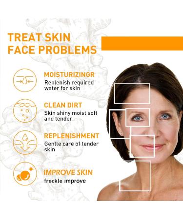 Turmeric Anti-Aging Face Cream for Radiant Skin, Dark Spot Corrector, Moisturizing & Firming Formula - Natural Skincare Solution - Buy Online on GoSupps.com