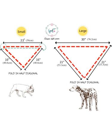 Unique Paws Adjustable Cotton Dog Towel | Washable Latz for Small & Medium Dogs & Cats - Pumpkin Style - Buy Online on GoSupps.com