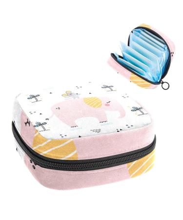 Women's bonds Storage bags Stillpad Halter mouse rack on elephant Portable Period Kit Bag Feminine product bag for women girls color1