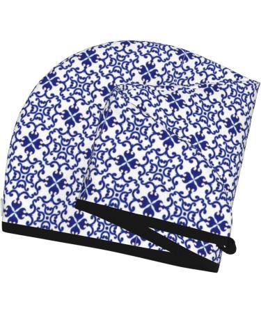 Quick-Dry Hair Towel Wrap - Button Turban for Effortless Hair Drying | Premium Porcelain Chinaware - Buy Online on GoSupps.com
