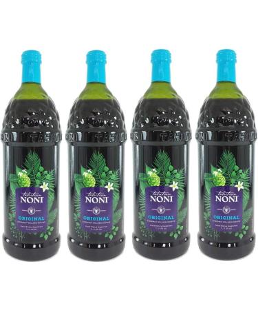 Tahitian Noni Juice Authentic - Case of 4x 1 Liter Bottles for Ultimate Health Benefits! - Buy Online on GoSupps.com