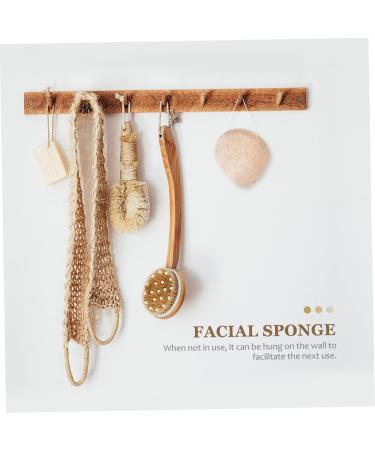 DOITOOL 1pc Sponge Face Wash Bath Sponges for Shower Face Wash Sponge Body Cleaning Sponge Exfoliating Face Scrubber Powder Puff Skin Care Sponge Shell Makeup Remover - Buy Online on GoSupps.com