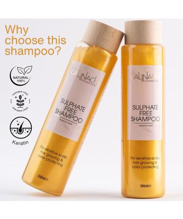 Calinachi Cosmetics Calinachi Sulfatefree protein shampoo for scalp and hair 300 ml - Buy Online on GoSupps.com