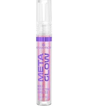 Buy essence Meta Glow Multi-Reflective Lip Gloss - Iridescent Shimmer Holographic Vegan & Cruelty Free (Pink Vision) | Non-Sticky & Comfortable | International Shipping Available - Buy Online on GoSupps.com