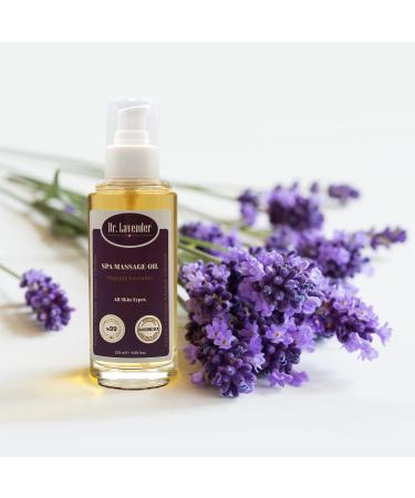 Pure Lavender Massage Oil 105ml - Nourishing Relaxation for All Skin Types | Relieves Stress & Moisturizes - Buy Online on GoSupps.com