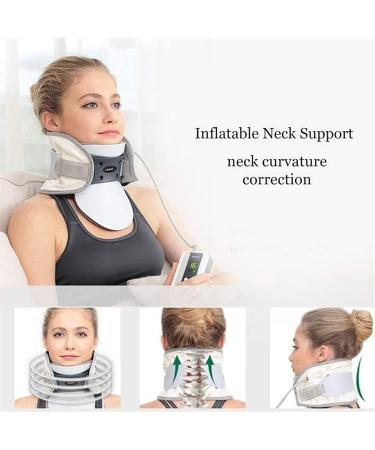Ohagin Adjustable Cervical Traction Device - Home Neck Orthosis for Posture Correction & Chronic Neck Pain Relief (Supports up to 160 kg) - Buy Online on GoSupps.com