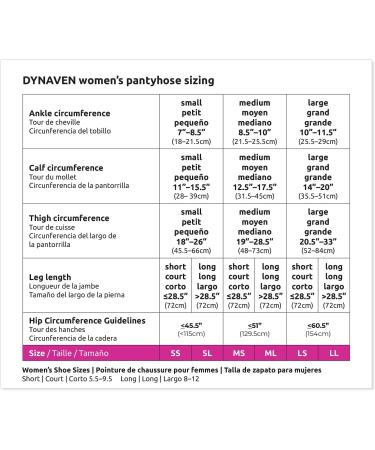 SIGVARIS Dynaven Women's Open Toe Pantyhose 30-40mmHg Light Beige (Crispa) - Size ML - Buy Online on GoSupps.com