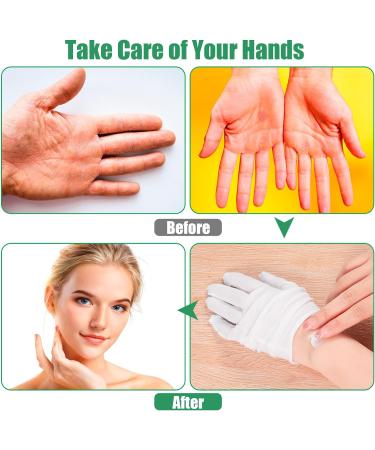 48 Pcs White Cotton Gloves for Overnight Moisturising Dry Hand Eczema Soft Coin Jewelry Inspection Gloves Serving Gloves Moisturizing Gloves One Size - Buy Online on GoSupps.com