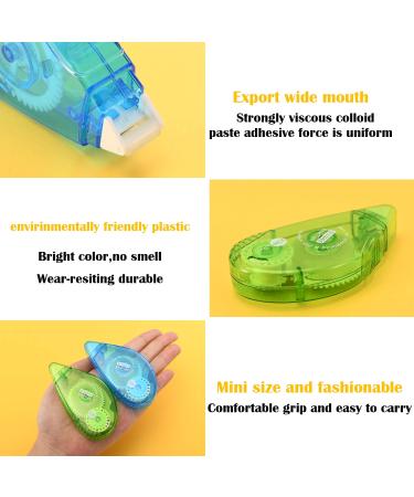 Double Sided Adhesive Scrapbook Runner Tape Roller - 4 Pack, 360-Inch - Blue BU - Buy Online on GoSupps.com