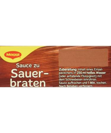 Buy Maggi Delikatess Double Pack Sauerbraten Sauce - 18 x 500ml - International Shipping Available - Buy Online on GoSupps.com