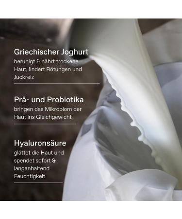 KORRES Greek Yoghurt Cleansing Cream for Face & Eyes - Soap-Free Dermatologically Tested 150ml - Nourish & Hydrate Your Skin - Buy Online on GoSupps.com