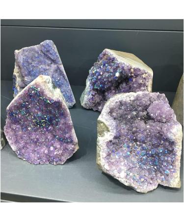 Natural Amethyst geode Quartz Cluster Crystal Specimen Home Collections 1400-1500g - Buy Online on GoSupps.com