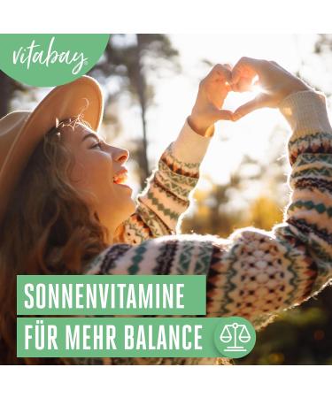 VITABAY Vitamin D3 20000 I.E. - 120 Vegan Tablets for Immune Support & Bone Health - High Dose Vitamin D Capsules - Buy Online on GoSupps.com