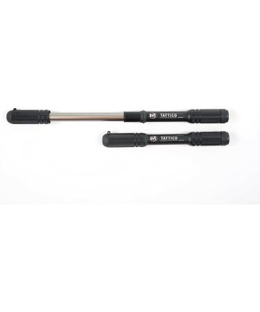 SILCA Tattico Mini Pump - Integrated Hose & Chuck - Presta/Schrader - Water Bottle Cage Mount - Compact & Portable Bike Pump - Buy Online on GoSupps.com