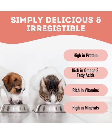 The Granville Island Pet Treatery|Freeze Dried Tuna Flakes Treat for Dogs & Cats Freeze-Dried Bites Raw Single Ingredient Flash Frozen to Maintain Nurtients Vitamins and Healthy Oils 60g Tuna 60 g (Pack of 1) - Buy Online on GoSupps.com