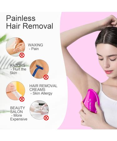 Canvalite Crystal Hair Remover | Nano Hair Remover for Painless & Fast Hair Removal | Magical Crystal Hair Tool for Men & Women - Buy Online on GoSupps.com