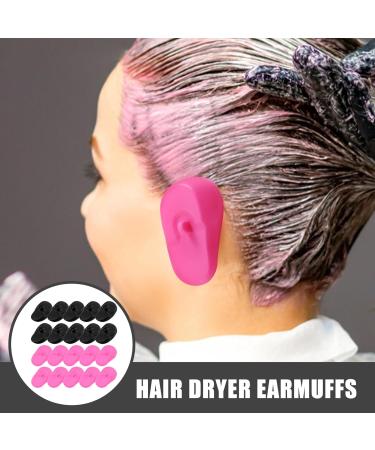 Beaupretty 10 Pairs Silicone Ear Covers for Hair Dryer Heat Ear Protectors for Hair Dryer Heat Hair Salon Earmuffs Ear Protectors for Salon Hair Dye Ear Cover Baking Oil Shawl Silica Gel - Buy Online on GoSupps.com
