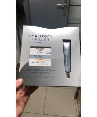 Beiersdorf Eucerin Hyaluron filler day cream light texture SPF30 50 ml gift for eye contour