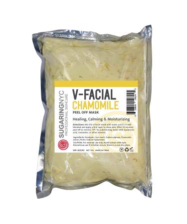 Vajacial Jelly Mask Chamomile (with pieces of Chamomile) Wholesale Refill 1kg 1 kilo Refill 2.2 lb.