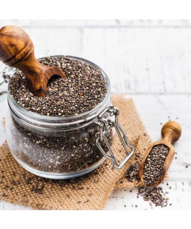 Kuchnia Zdrowia Chia Seeds 200g - High Quality Vegan Superfood - Zipper Packaging - Naturally Healthy - Buy Online on GoSupps.com