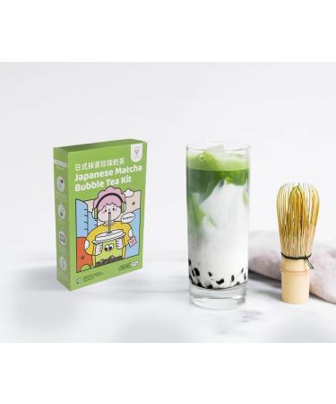 Tokimeki Japanese Matcha Bubble Tea Kit 255g | Authentic Matcha Experience | Easy Hot & Cold Preparation | Perfect for Home Enjoyment - Buy Online on GoSupps.com