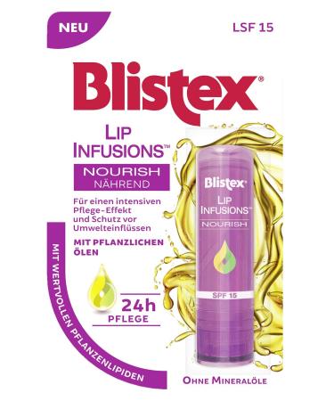 Buy Blistex Lip Infusions Nourish - Moisturizing Lip Balm 3.7g | International Shipping Available - Buy Online on GoSupps.com