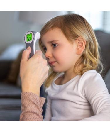 HealthSmart Digital Infrared Thermometer - Accurate Forehead & Baby Thermometer for Adults, Children, and Object Temperature Testing - Buy Online on GoSupps.com