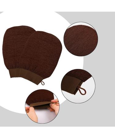 TOPZEA 8 Pack Exfoliating Gloves for Body Scrub - Korean Mitt for Dead Skin Removal and Keratosis Pilaris - Buy Online on GoSupps.com