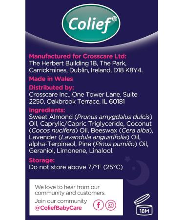 Colief Botanical Baby Rub for Infants | Soothing Chest Rub for Babies | 1.05 oz (30 g) - Gentle Relief for Your Baby's Comfort - Buy Online on GoSupps.com