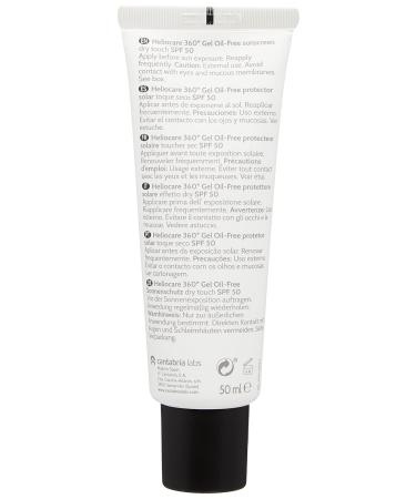 Difa Cooper SpA Heliocare 360 Oil-Free SPF 50 - 50ml | Buy Internationally | Best Sun Protection - Buy Online on GoSupps.com